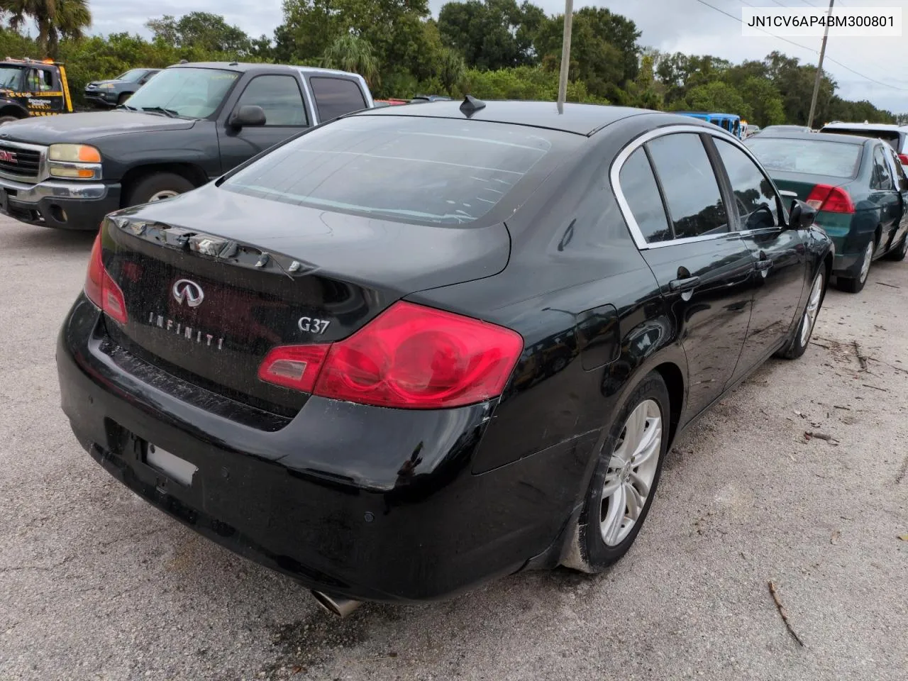 2011 Infiniti G37 Base VIN: JN1CV6AP4BM300801 Lot: 74899424