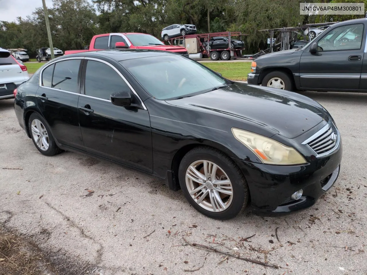 2011 Infiniti G37 Base VIN: JN1CV6AP4BM300801 Lot: 74899424