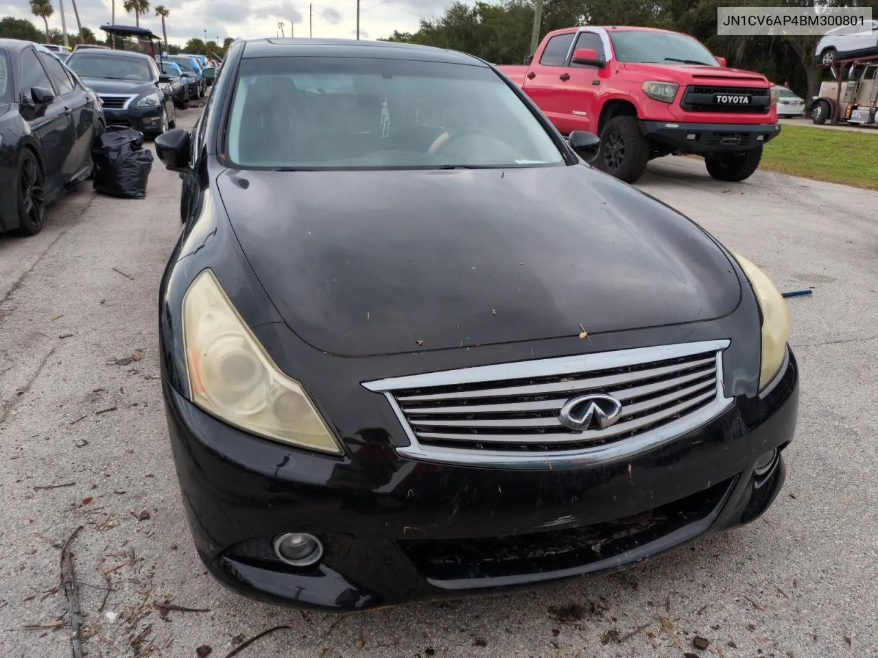 2011 Infiniti G37 Base VIN: JN1CV6AP4BM300801 Lot: 74899424