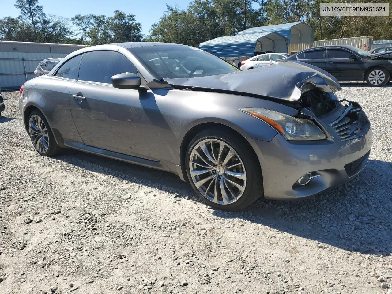 2011 Infiniti G37 Base VIN: JN1CV6FE9BM951624 Lot: 75031884