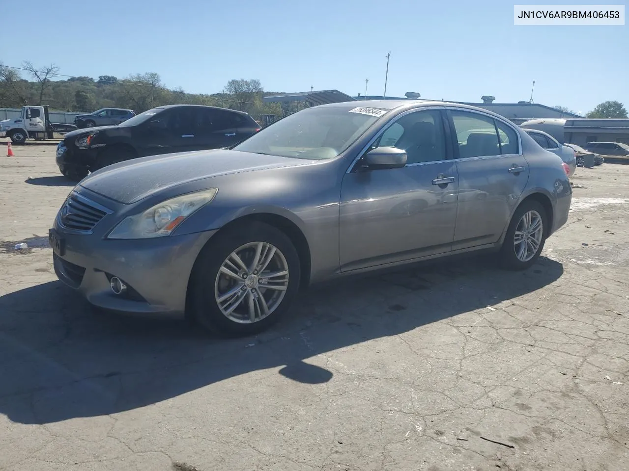 2011 Infiniti G37 VIN: JN1CV6AR9BM406453 Lot: 75396544