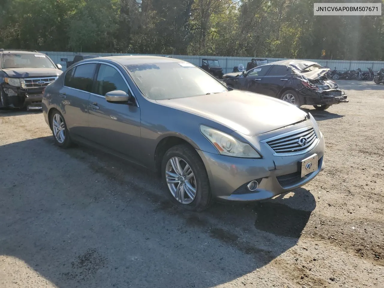 2011 Infiniti G37 Base VIN: JN1CV6AP0BM507671 Lot: 75738774