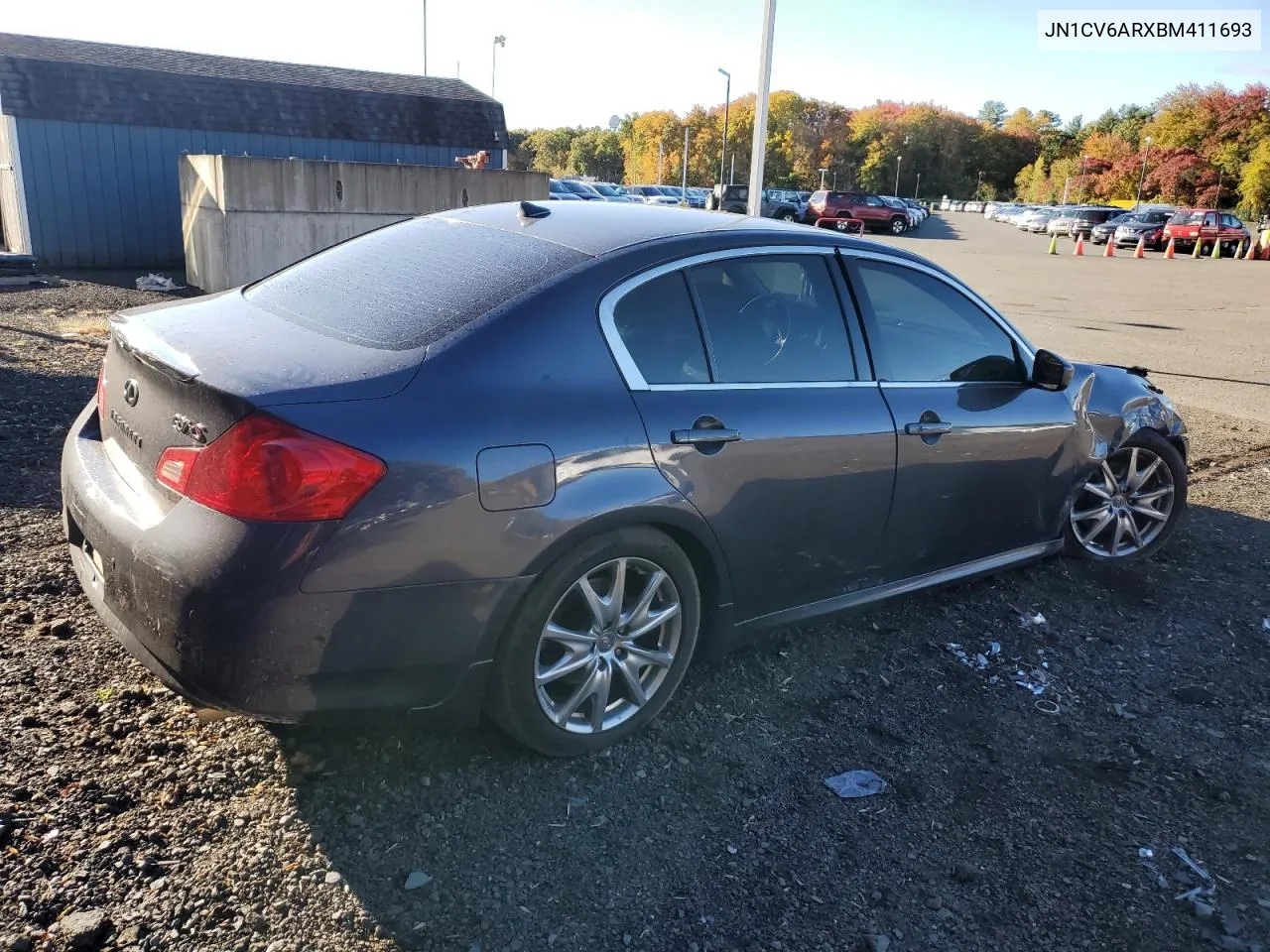 2011 Infiniti G37 VIN: JN1CV6ARXBM411693 Lot: 76152074