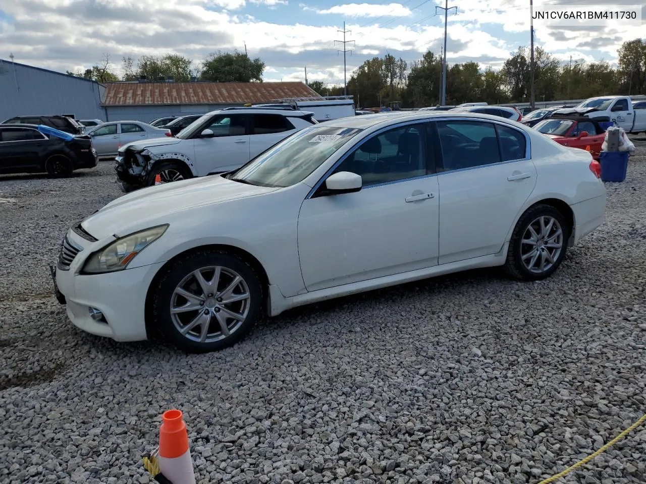 2011 Infiniti G37 VIN: JN1CV6AR1BM411730 Lot: 76451294