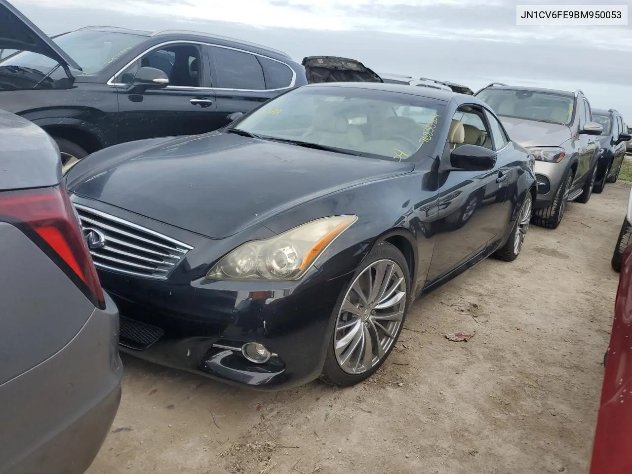 2011 Infiniti G37 Base VIN: JN1CV6FE9BM950053 Lot: 76830804