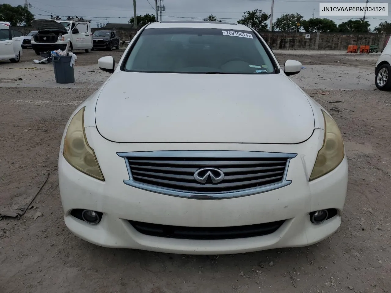 JN1CV6AP6BM304526 2011 Infiniti G37 Base