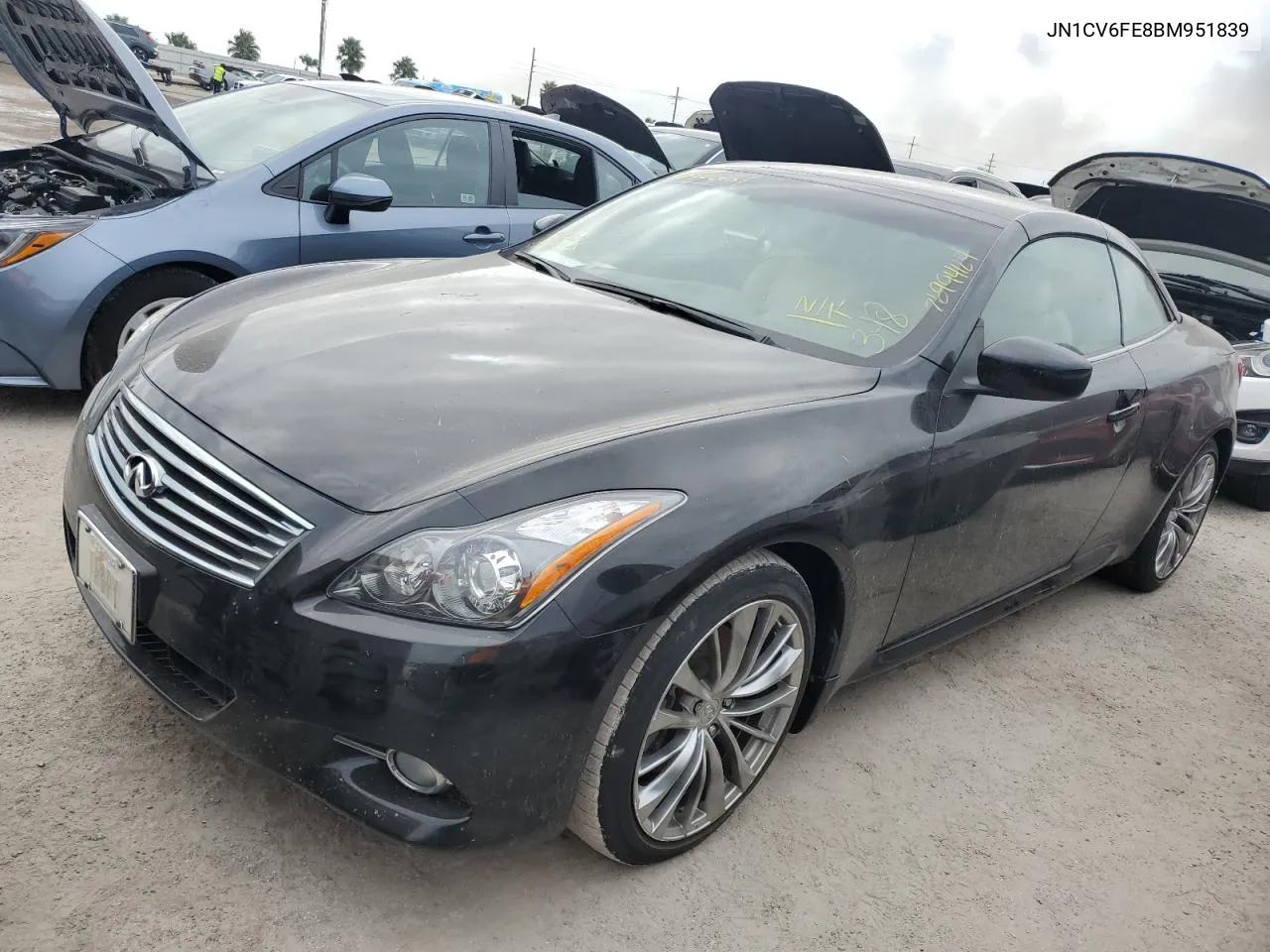 2011 Infiniti G37 Base VIN: JN1CV6FE8BM951839 Lot: 76994124