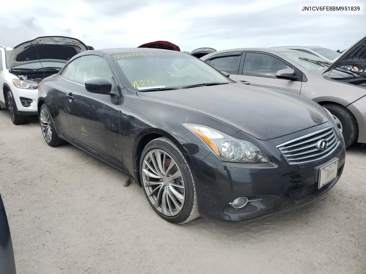 JN1CV6FE8BM951839 2011 Infiniti G37 Base