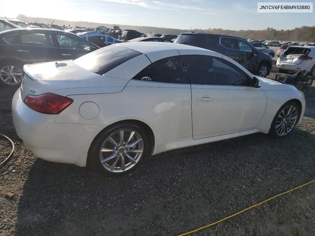 2011 Infiniti G37 Base VIN: JN1CV6FE4BM953880 Lot: 77677044