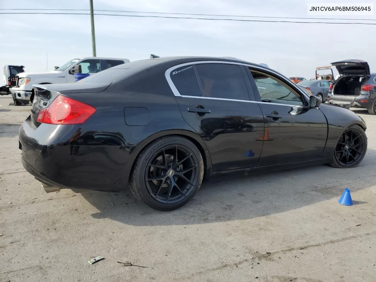 2011 Infiniti G37 Base VIN: JN1CV6AP6BM506945 Lot: 78264524