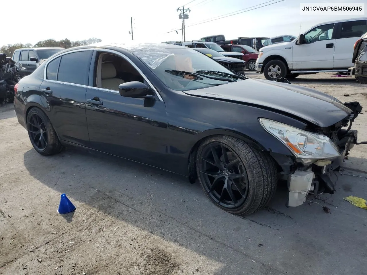 2011 Infiniti G37 Base VIN: JN1CV6AP6BM506945 Lot: 78264524