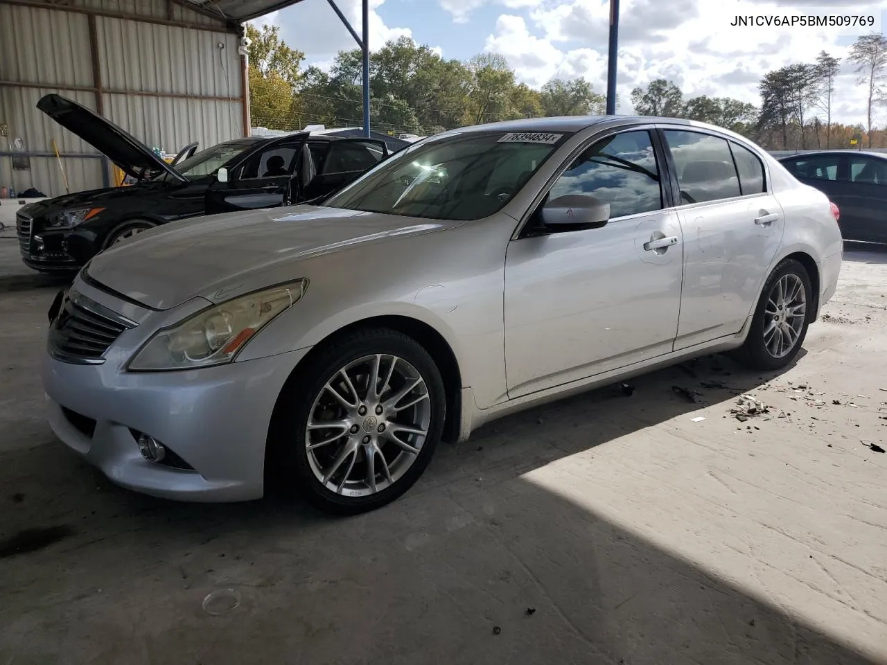 2011 Infiniti G37 Base VIN: JN1CV6AP5BM509769 Lot: 78394834