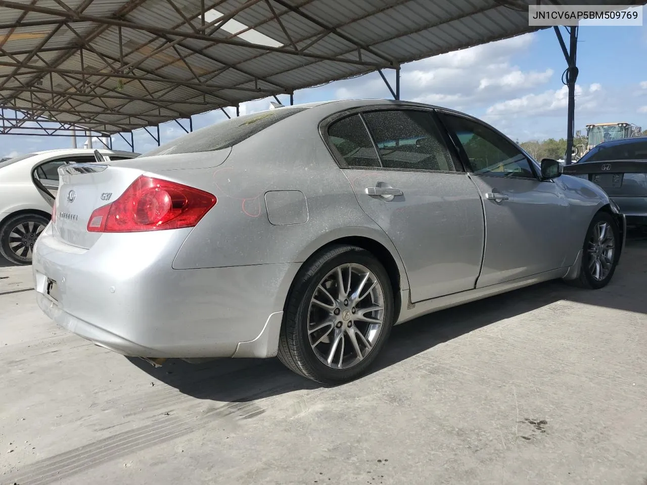 2011 Infiniti G37 Base VIN: JN1CV6AP5BM509769 Lot: 78394834