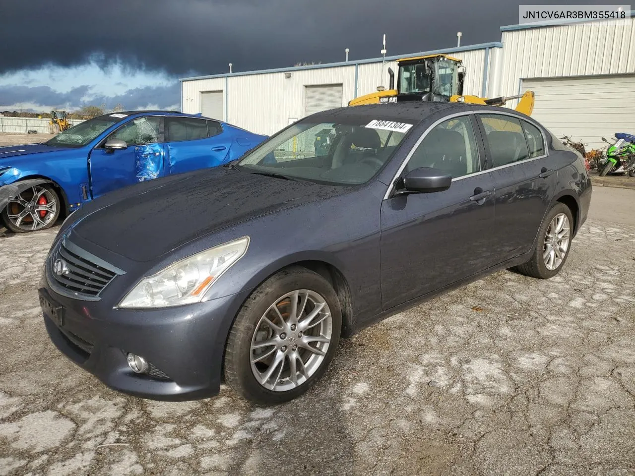 2011 Infiniti G37 VIN: JN1CV6AR3BM355418 Lot: 78841304