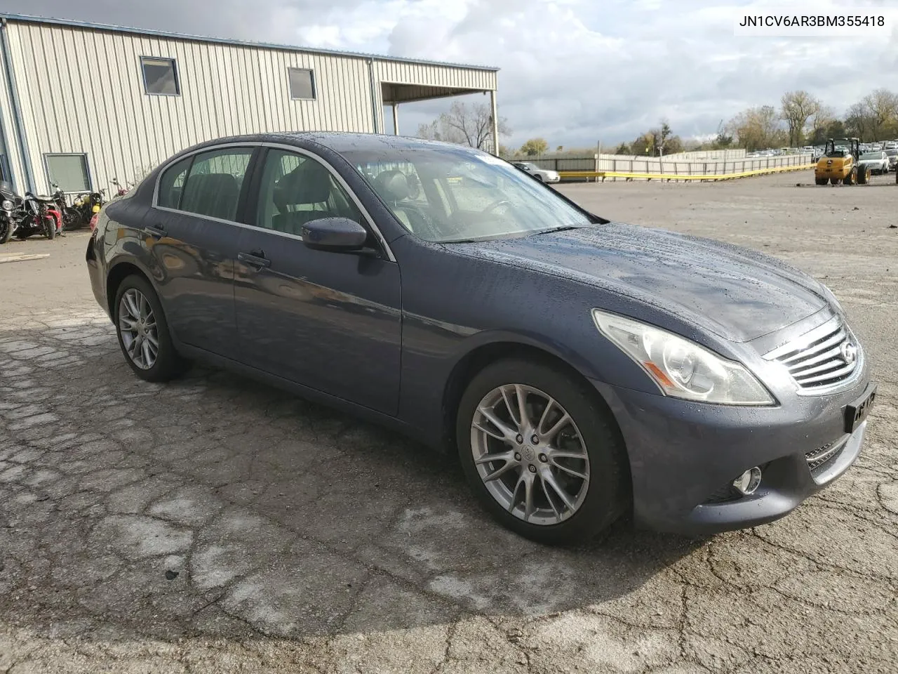 2011 Infiniti G37 VIN: JN1CV6AR3BM355418 Lot: 78841304