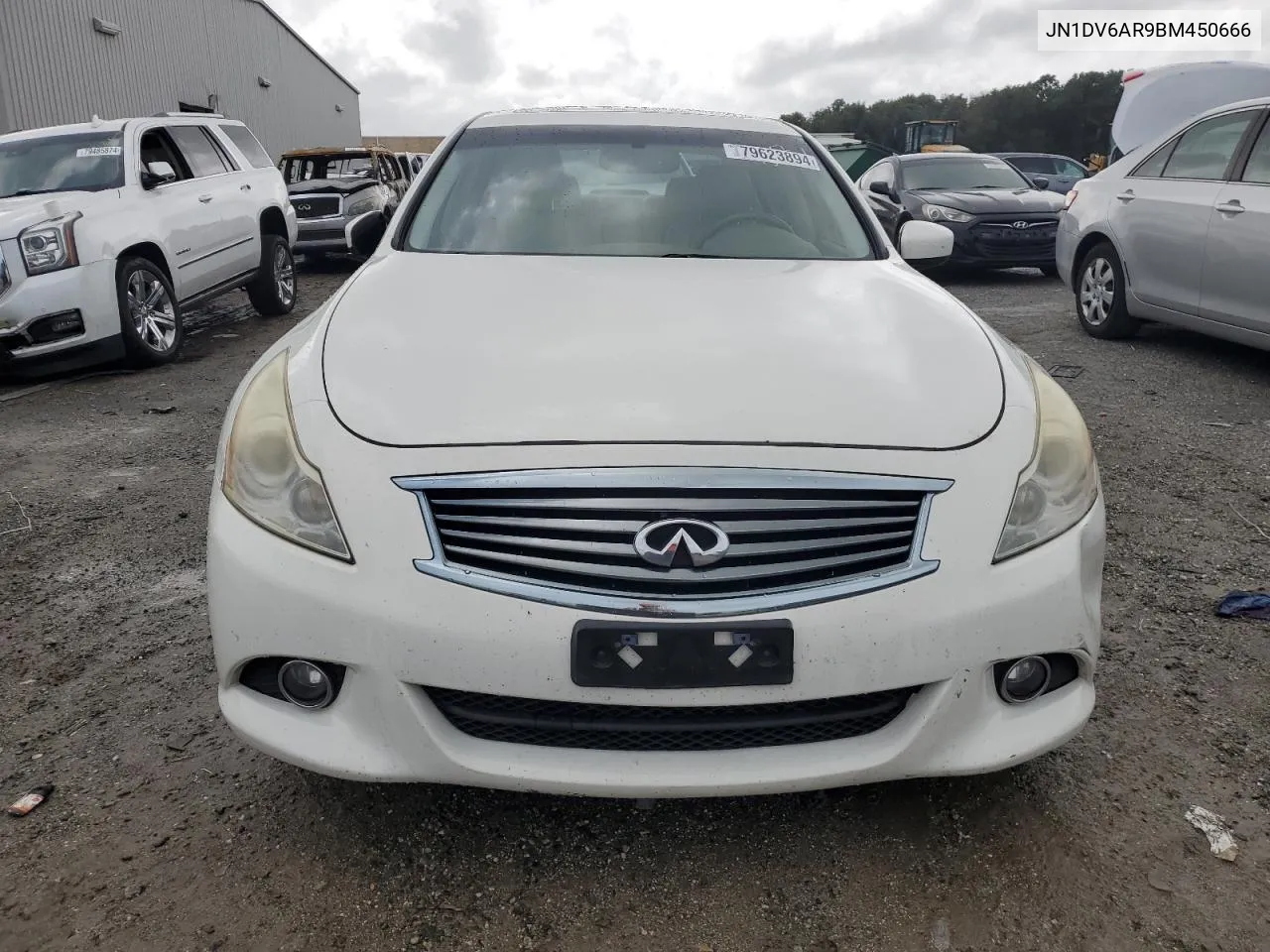 2011 Infiniti G25 VIN: JN1DV6AR9BM450666 Lot: 79623894