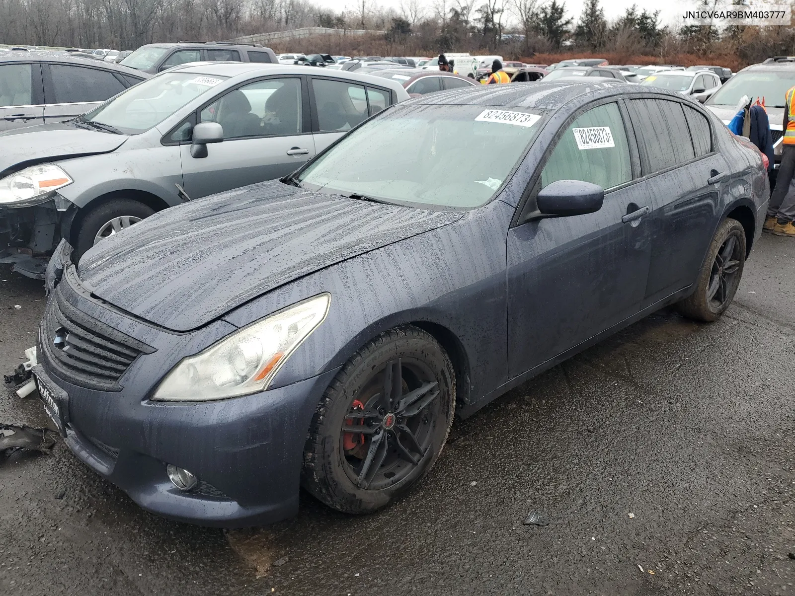 2011 Infiniti G37 VIN: JN1CV6AR9BM403777 Lot: 82456873