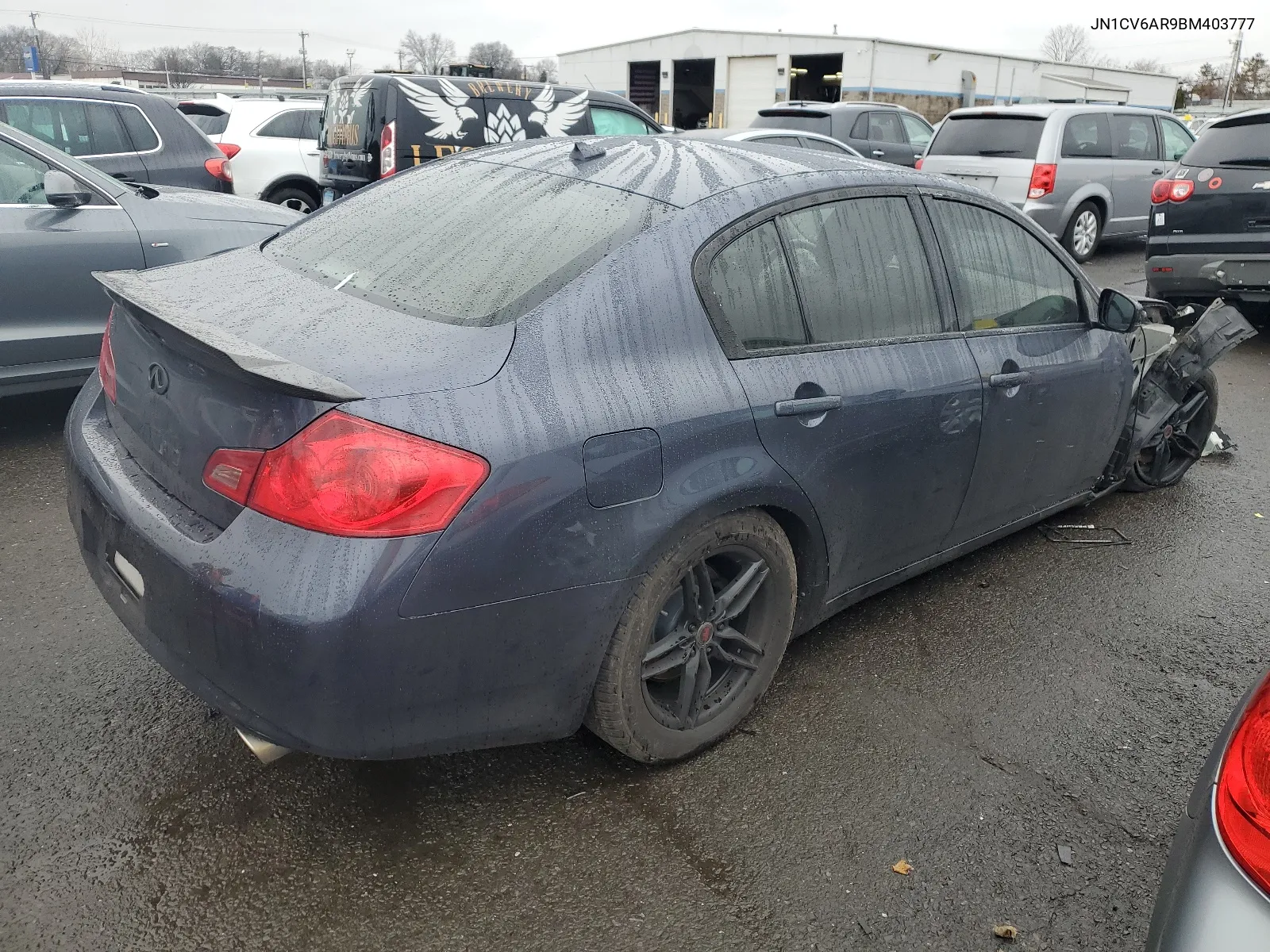 2011 Infiniti G37 VIN: JN1CV6AR9BM403777 Lot: 82456873