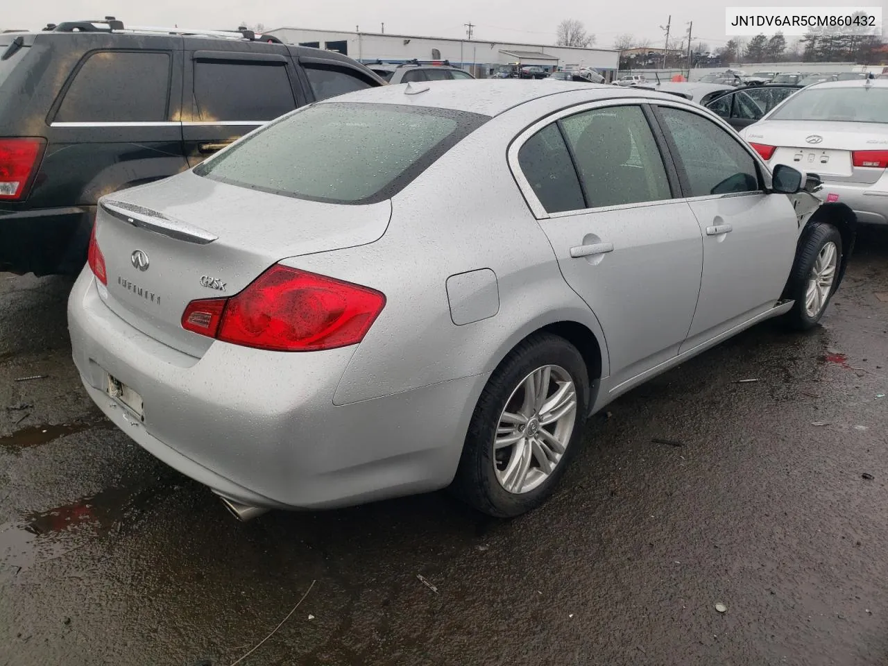 2012 Infiniti G25 VIN: JN1DV6AR5CM860432 Lot: 40756103