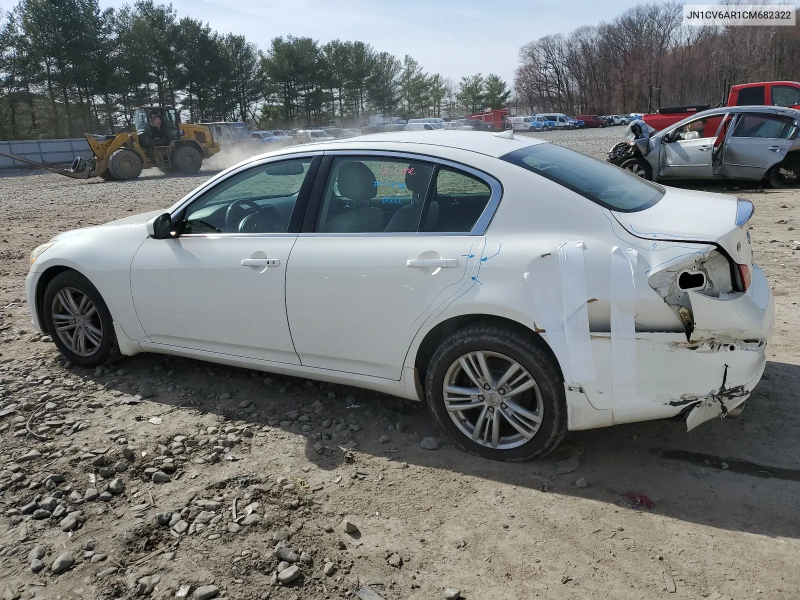 2012 Infiniti G37 VIN: JN1CV6AR1CM682322 Lot: 54399424