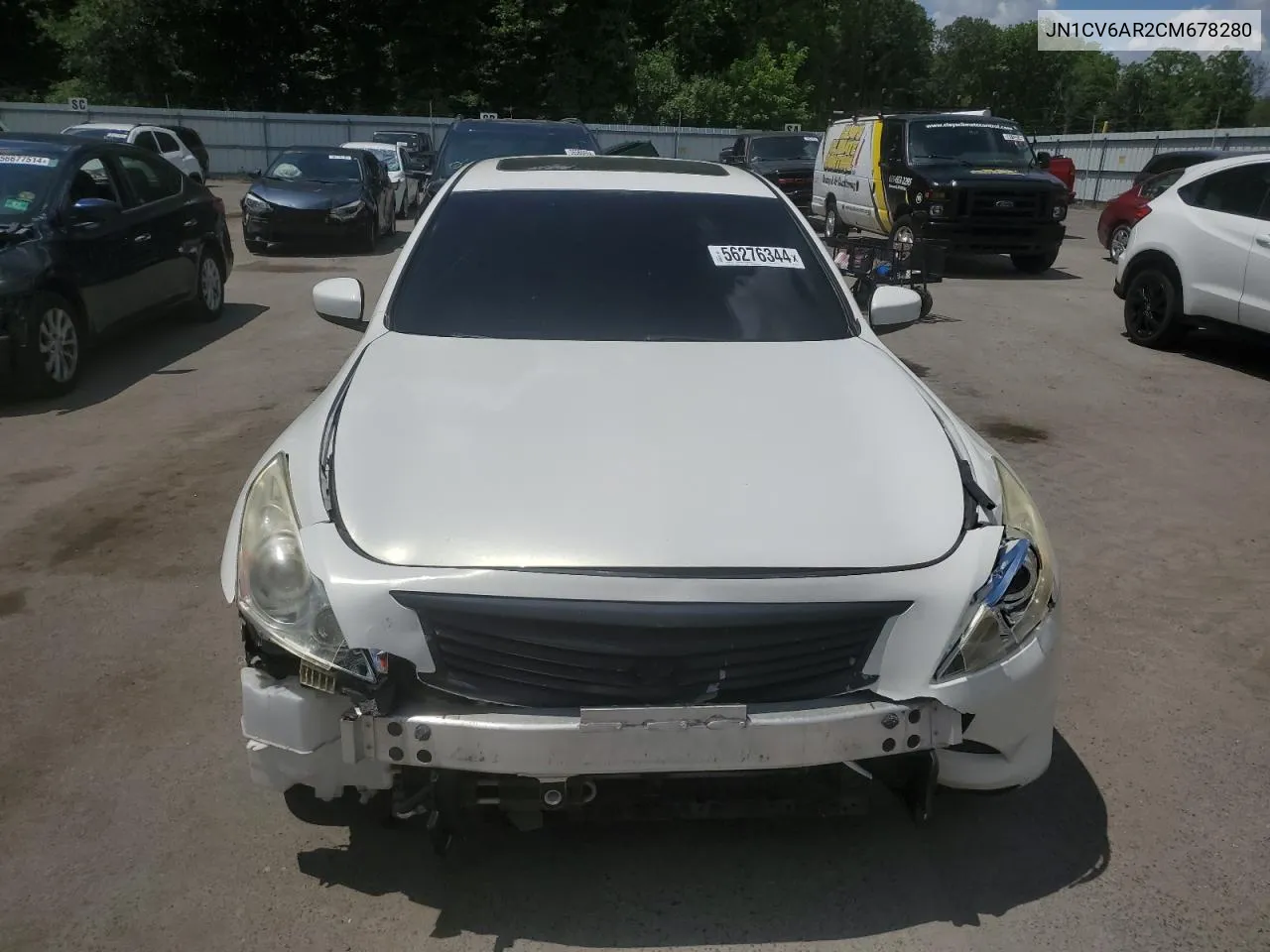 2012 Infiniti G37 VIN: JN1CV6AR2CM678280 Lot: 56276344