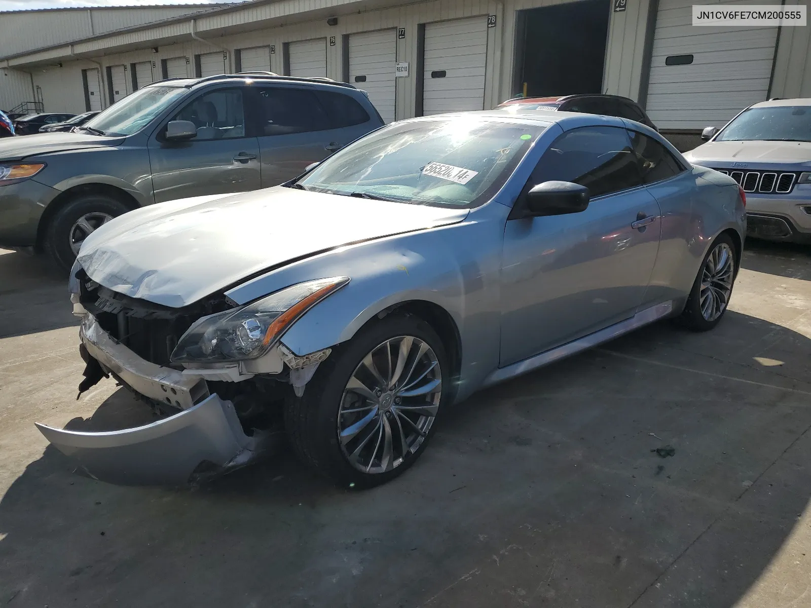 2012 Infiniti G37 Base VIN: JN1CV6FE7CM200555 Lot: 56520814