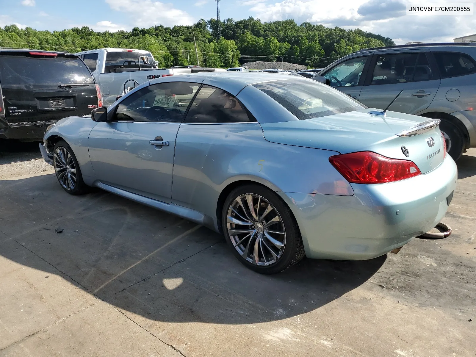 2012 Infiniti G37 Base VIN: JN1CV6FE7CM200555 Lot: 56520814