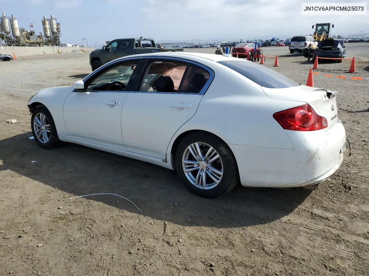 2012 Infiniti G37 Base VIN: JN1CV6AP9CM625073 Lot: 57170774