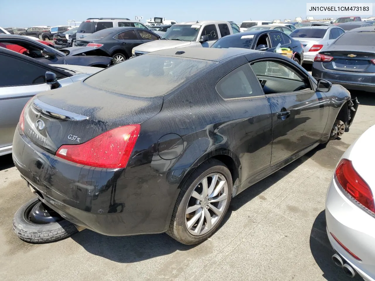 2012 Infiniti G37 VIN: JN1CV6EL1CM473183 Lot: 58742474