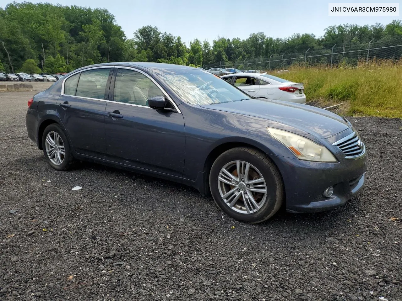 2012 Infiniti G37 VIN: JN1CV6AR3CM975980 Lot: 58786384