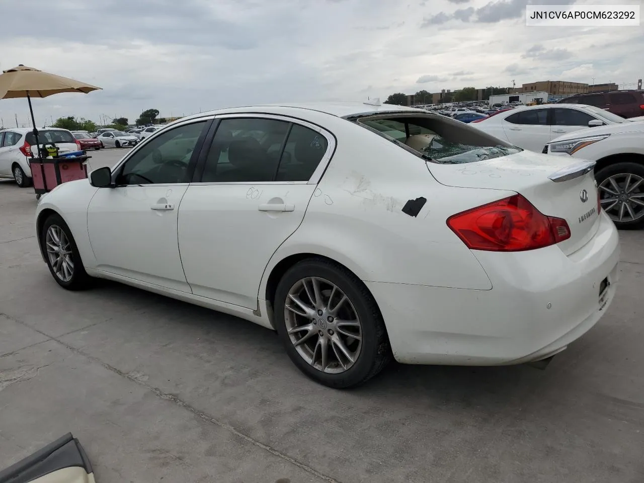 2012 Infiniti G37 Base VIN: JN1CV6AP0CM623292 Lot: 59548624