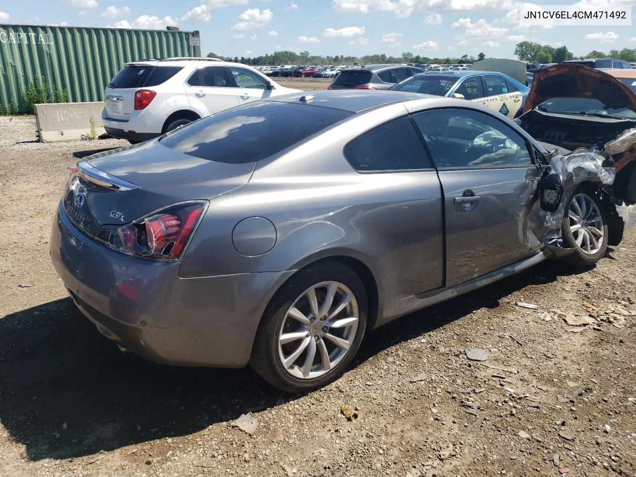 2012 Infiniti G37 VIN: JN1CV6EL4CM471492 Lot: 60421214