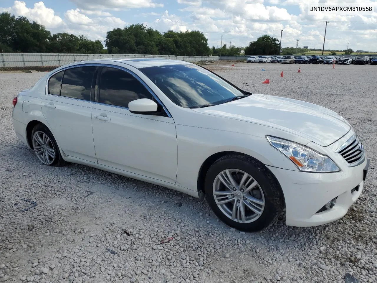 JN1DV6APXCM810558 2012 Infiniti G25 Base