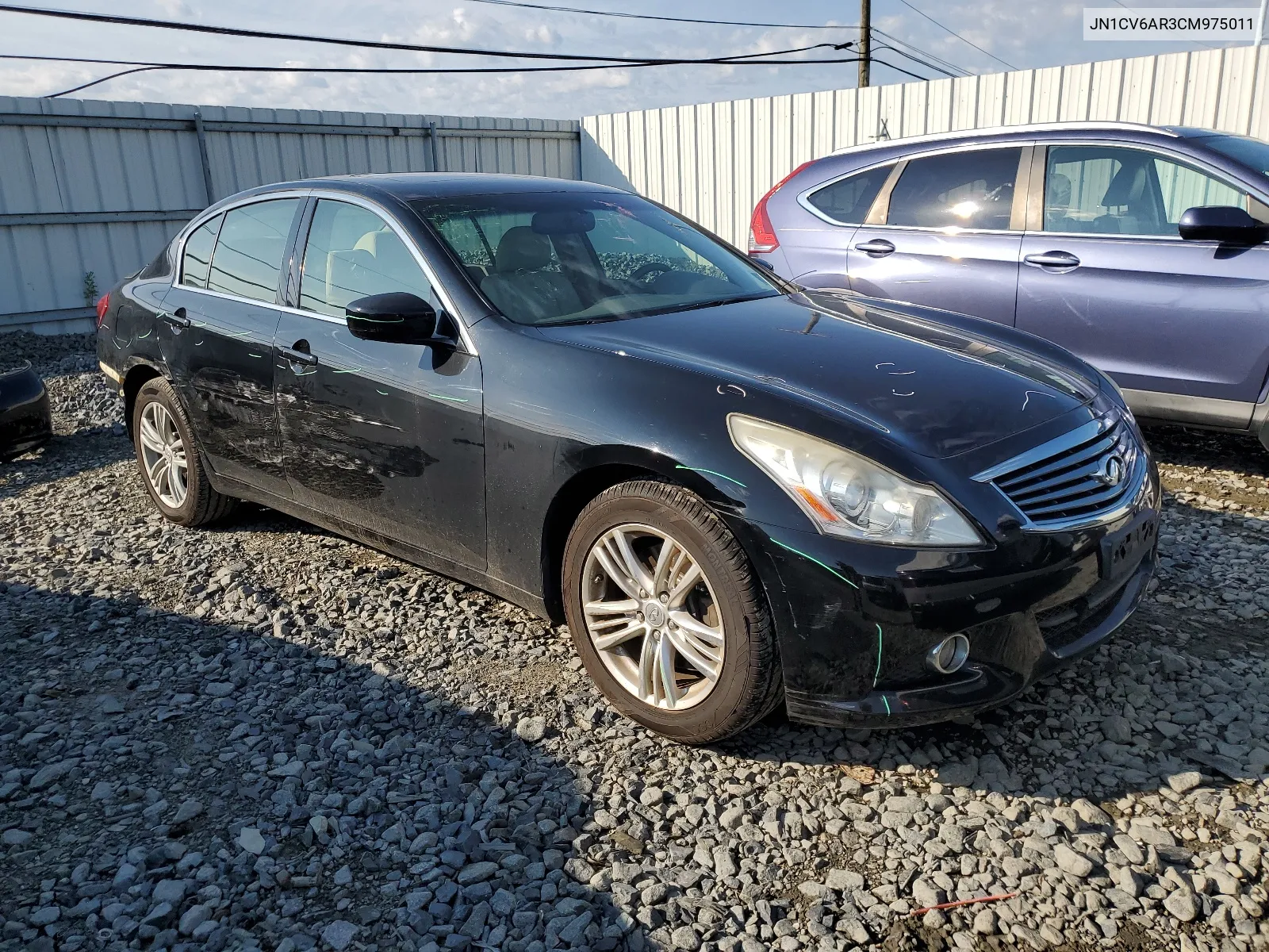 2012 Infiniti G37 VIN: JN1CV6AR3CM975011 Lot: 62856264