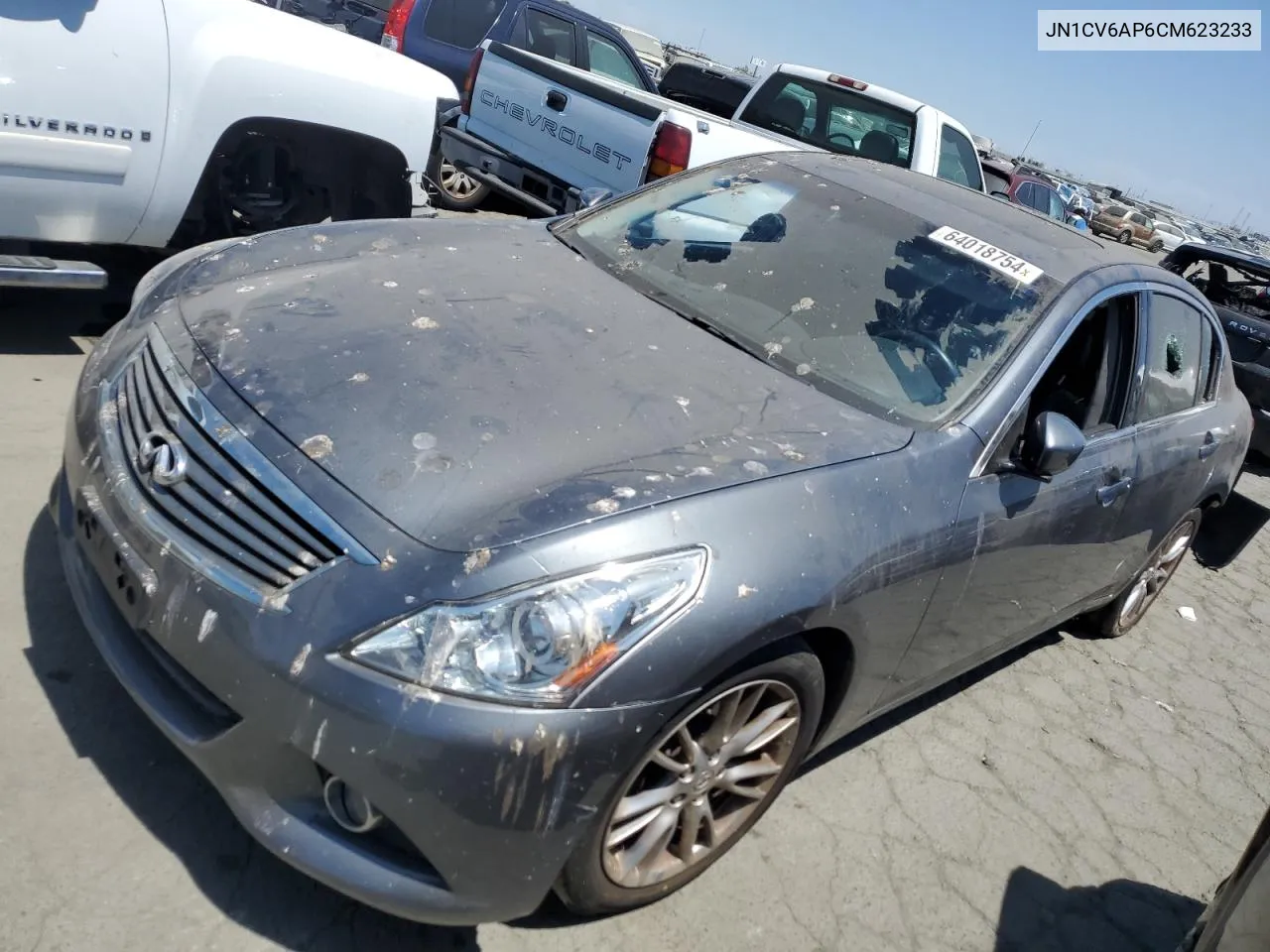 JN1CV6AP6CM623233 2012 Infiniti G37 Base