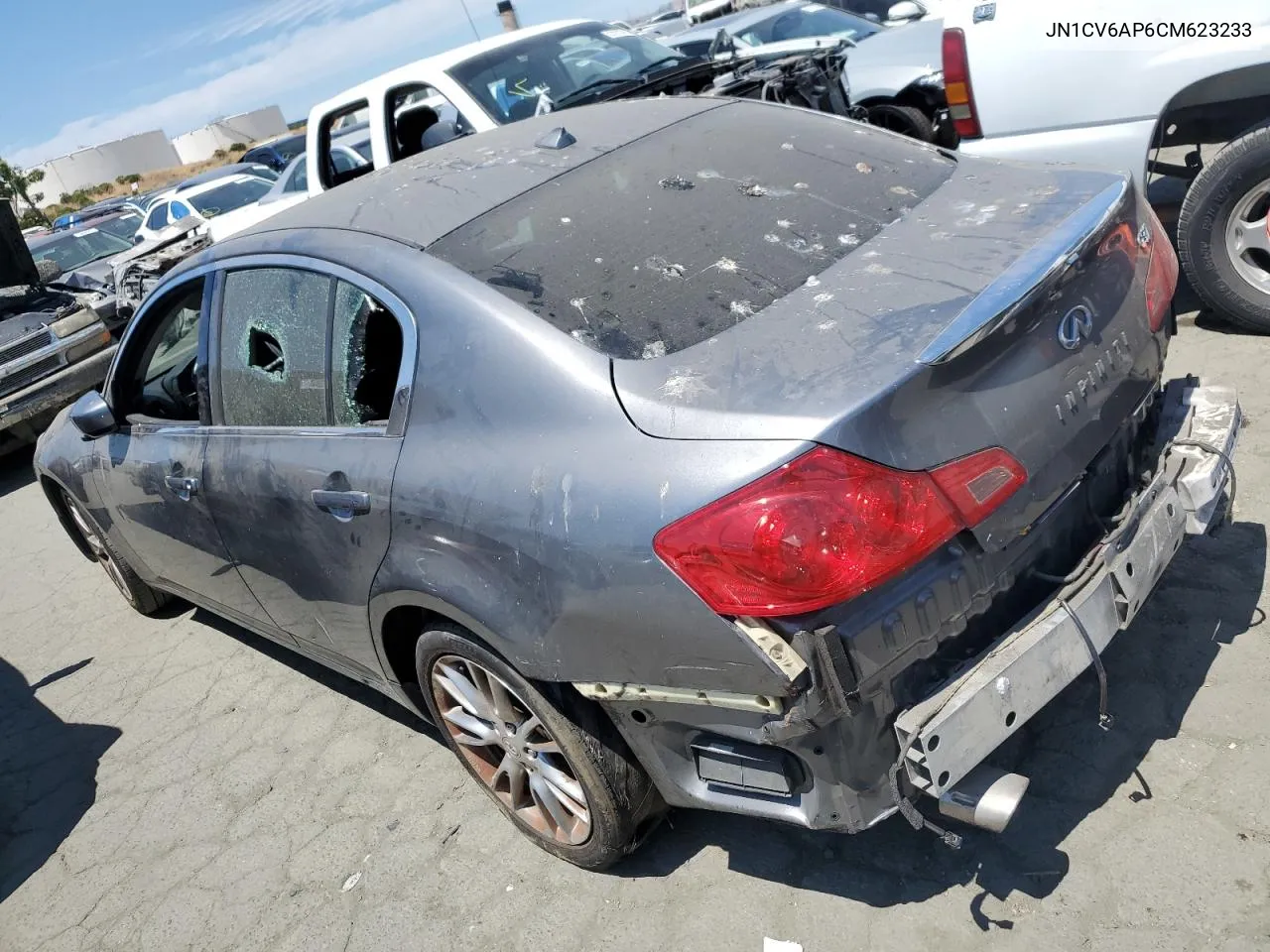 2012 Infiniti G37 Base VIN: JN1CV6AP6CM623233 Lot: 64018754