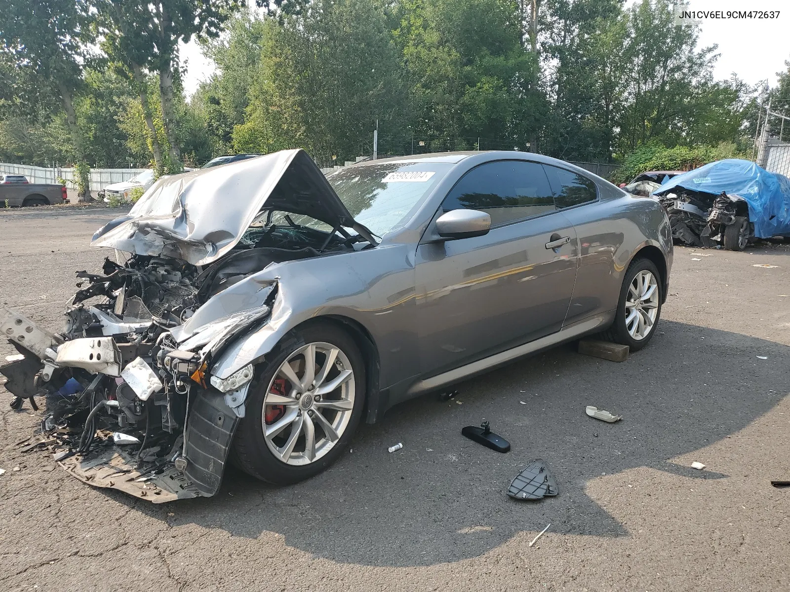 2012 Infiniti G37 VIN: JN1CV6EL9CM472637 Lot: 65982004