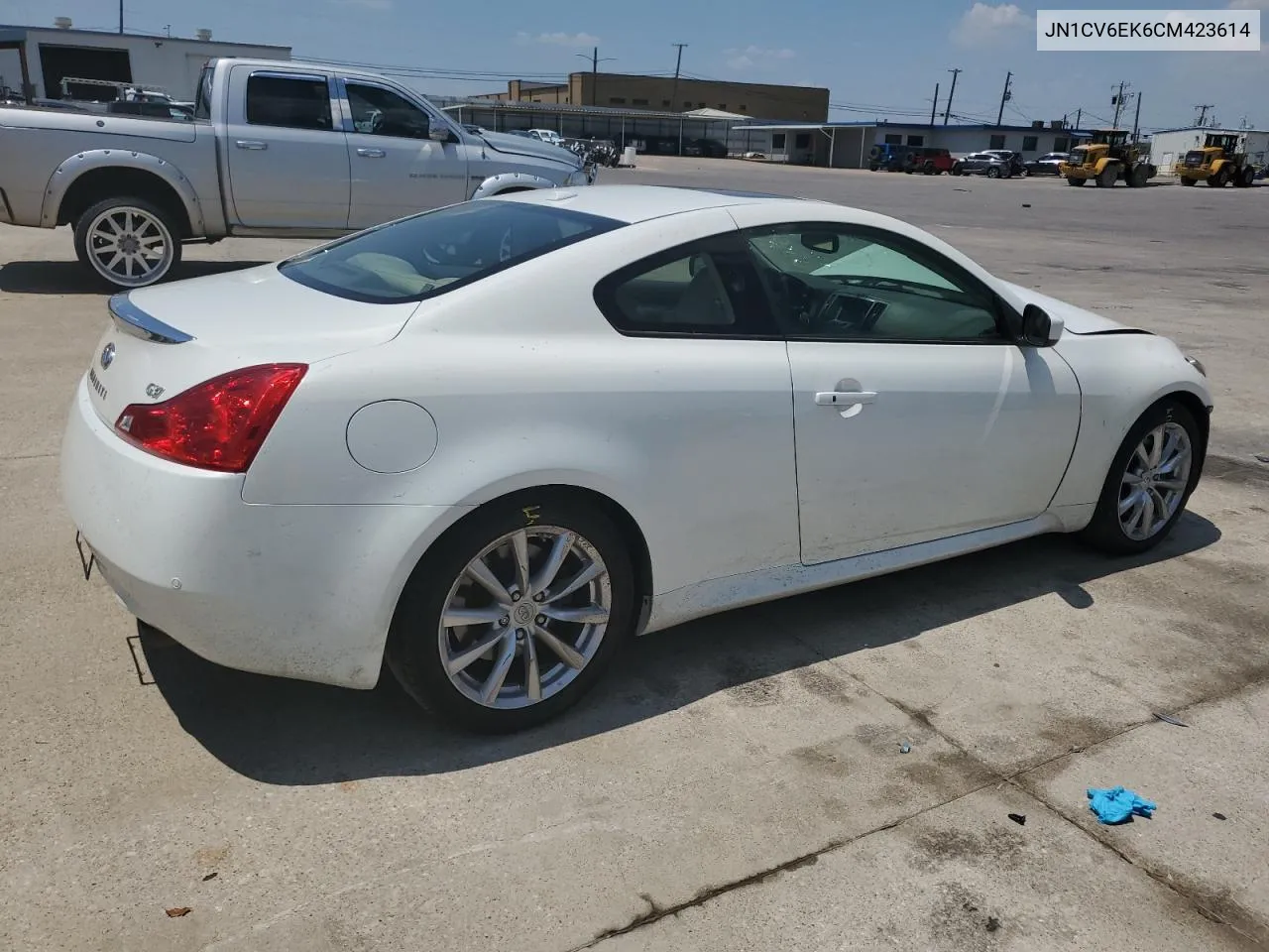 2012 Infiniti G37 Base VIN: JN1CV6EK6CM423614 Lot: 66241544