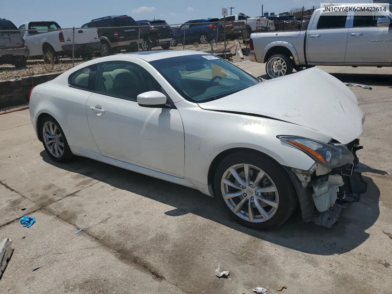 2012 Infiniti G37 Base VIN: JN1CV6EK6CM423614 Lot: 66241544