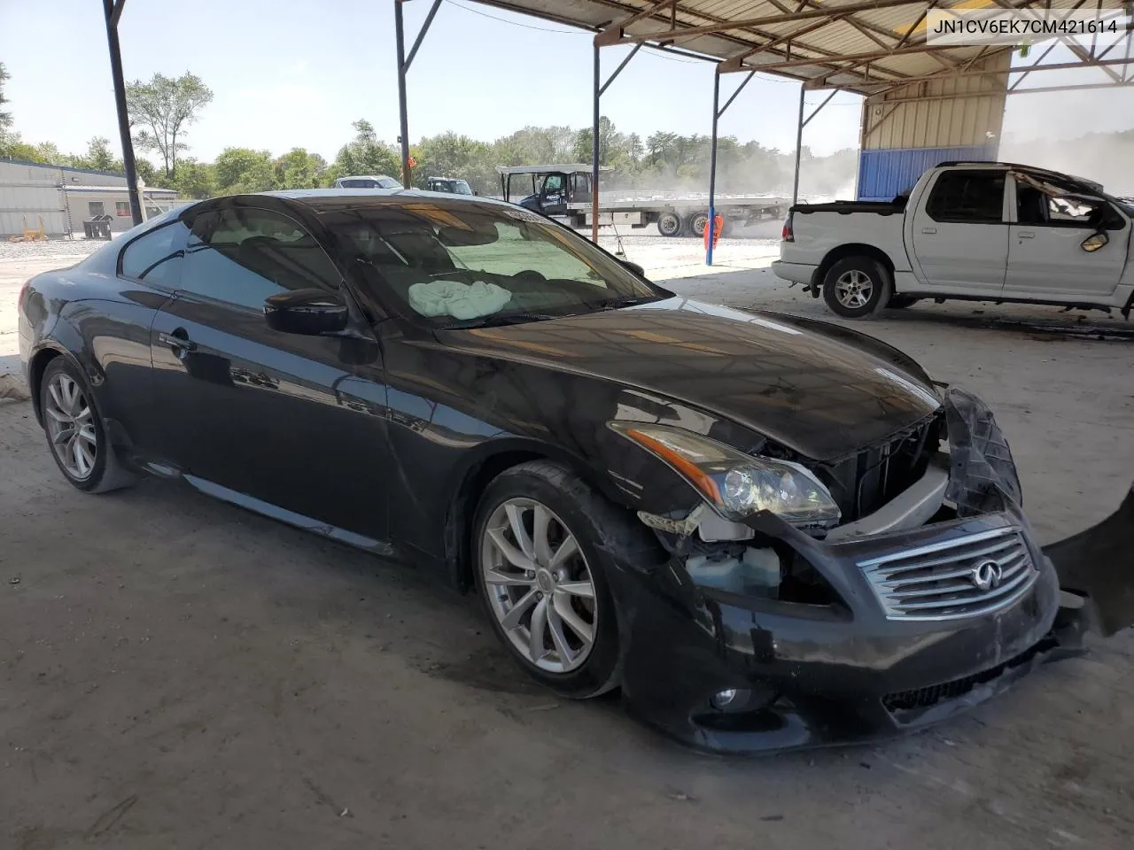 2012 Infiniti G37 Base VIN: JN1CV6EK7CM421614 Lot: 66365474