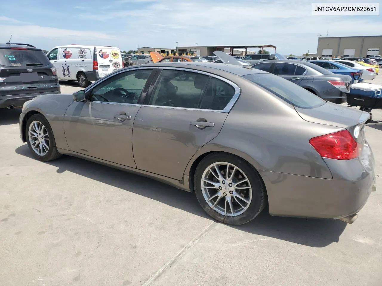 2012 Infiniti G37 Base VIN: JN1CV6AP2CM623651 Lot: 67957224