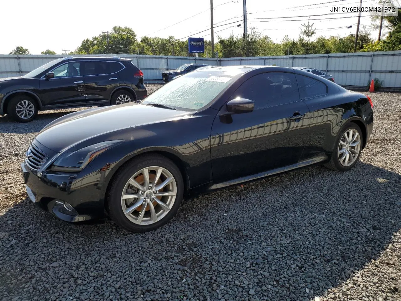 2012 Infiniti G37 Base VIN: JN1CV6EK0CM421972 Lot: 68290894