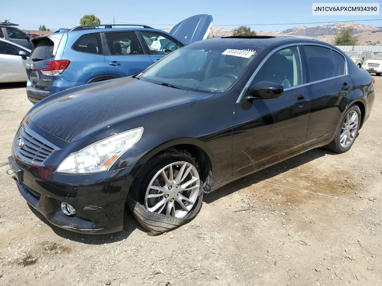 JN1CV6APXCM934390 2012 Infiniti G37 Base