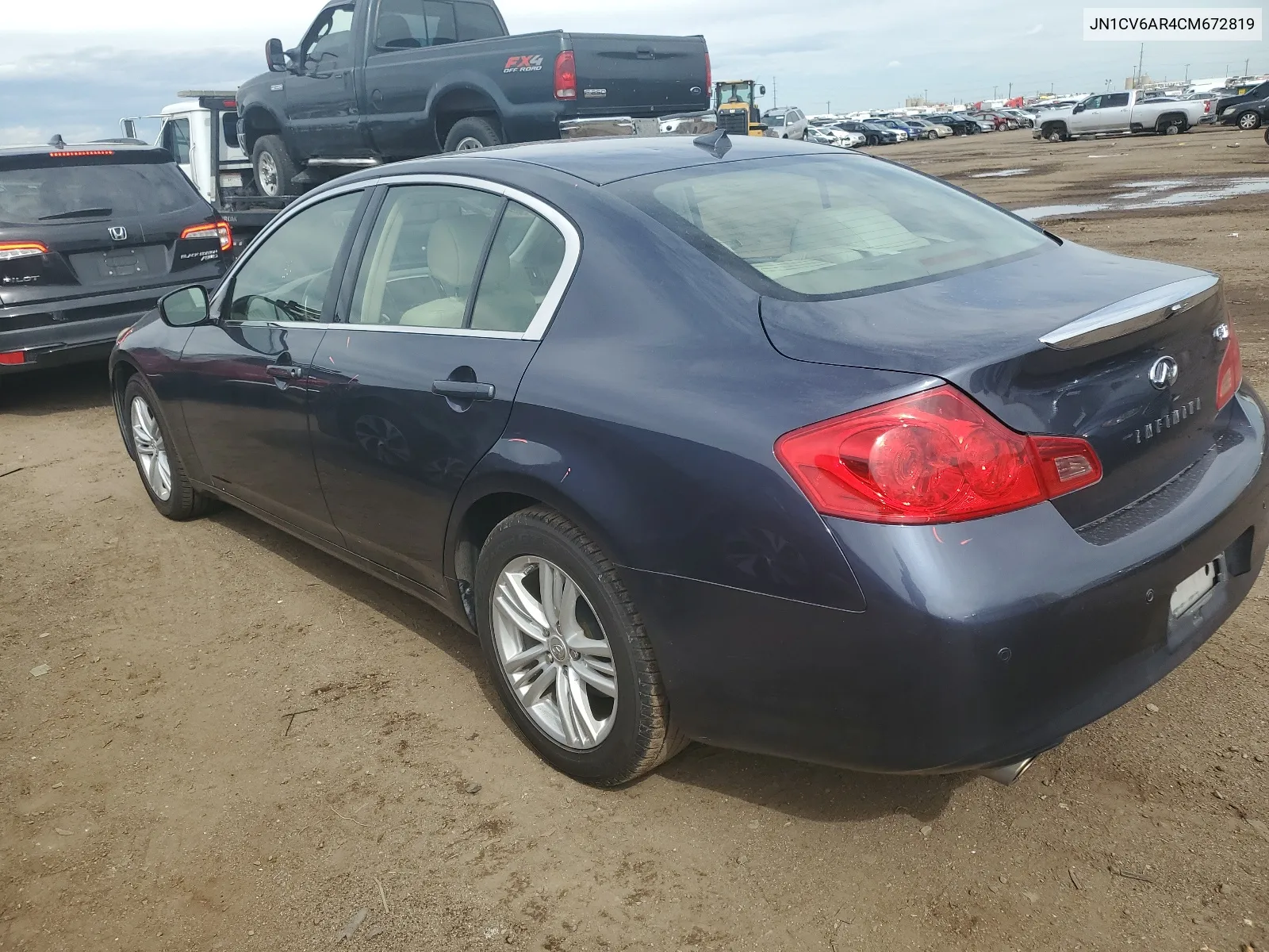 2012 Infiniti G37 VIN: JN1CV6AR4CM672819 Lot: 68559094