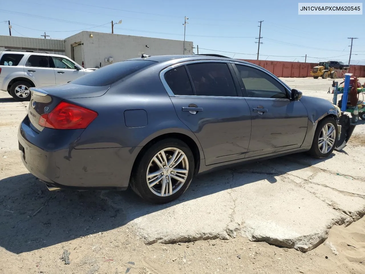 2012 Infiniti G37 Base VIN: JN1CV6APXCM620545 Lot: 69141644