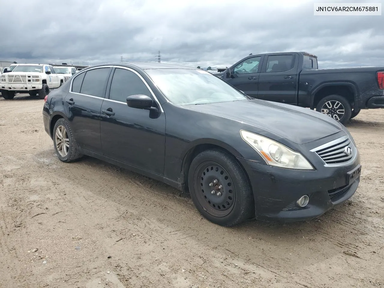 2012 Infiniti G37 VIN: JN1CV6AR2CM675881 Lot: 69439324