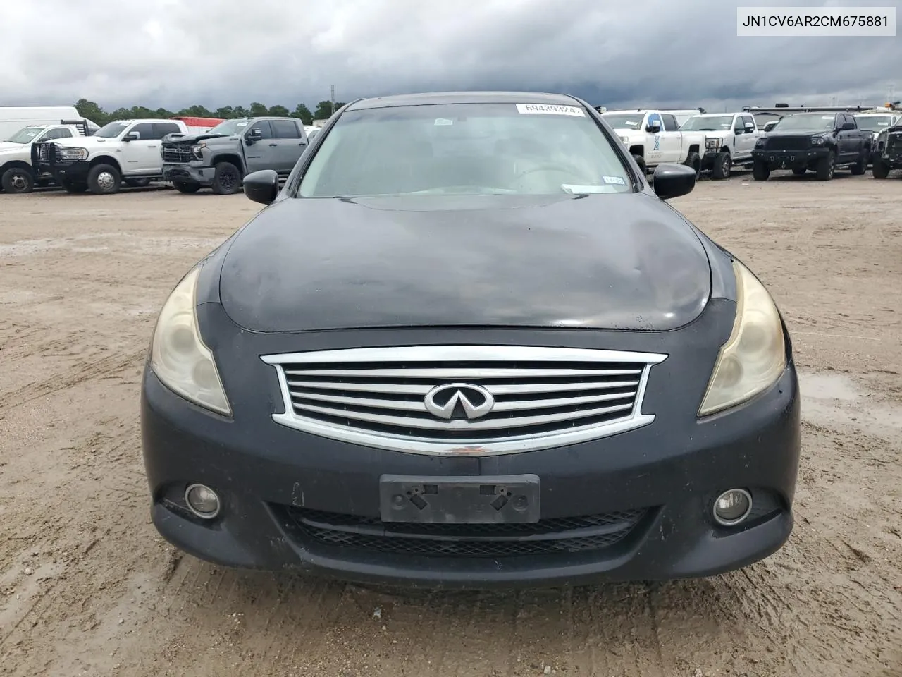 2012 Infiniti G37 VIN: JN1CV6AR2CM675881 Lot: 69439324