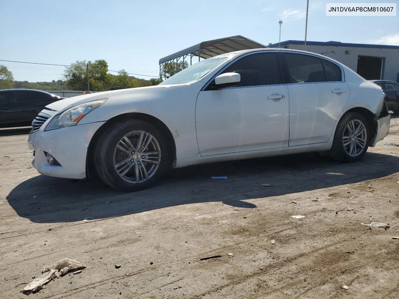 JN1DV6AP8CM810607 2012 Infiniti G25 Base