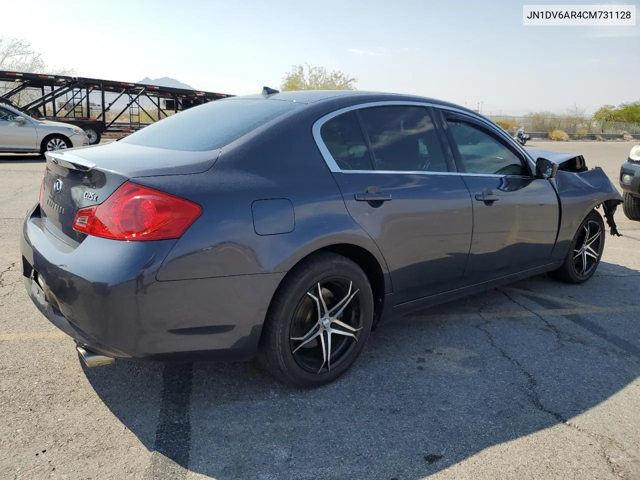 2012 Infiniti G25 VIN: JN1DV6AR4CM731128 Lot: 70580014