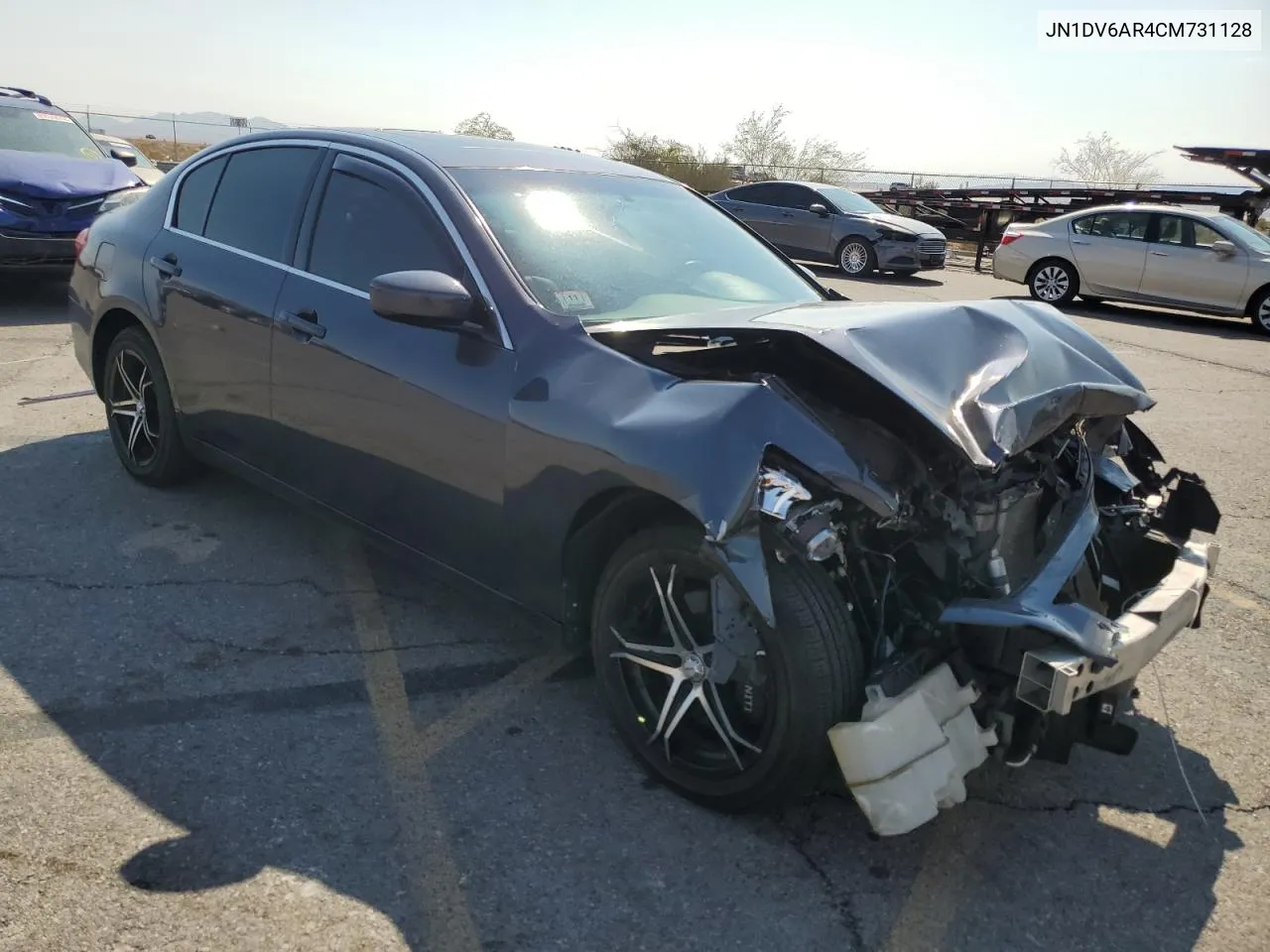 2012 Infiniti G25 VIN: JN1DV6AR4CM731128 Lot: 70580014